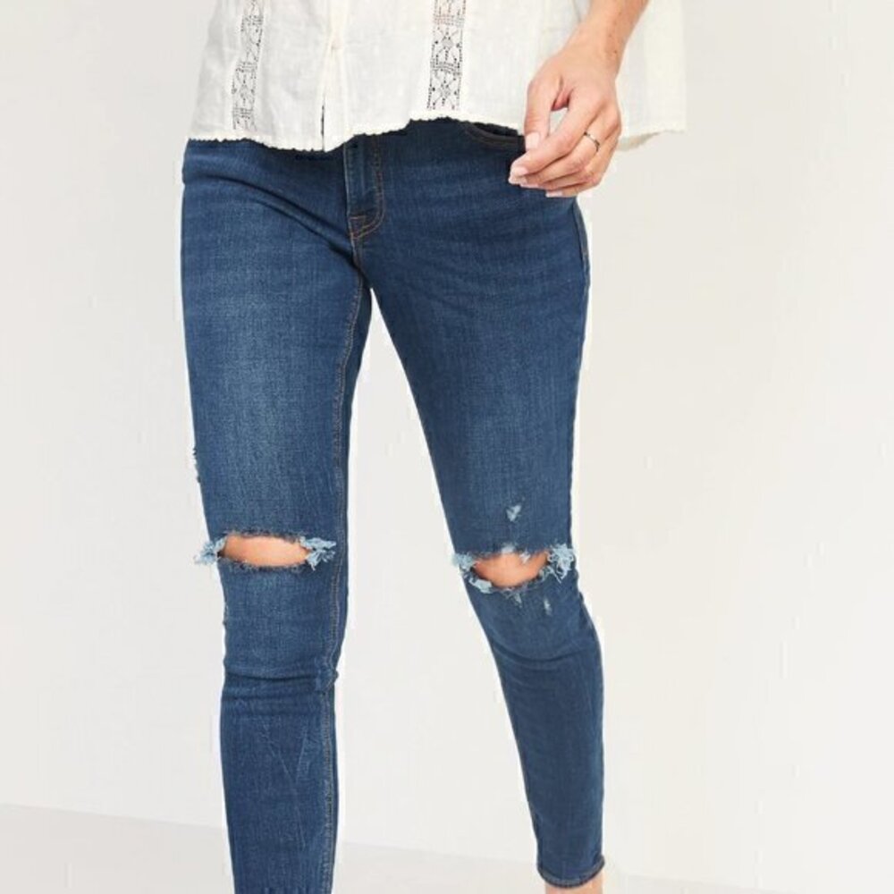 [Old Navy] Mid Rise Rockstar Jeggings - Size 0